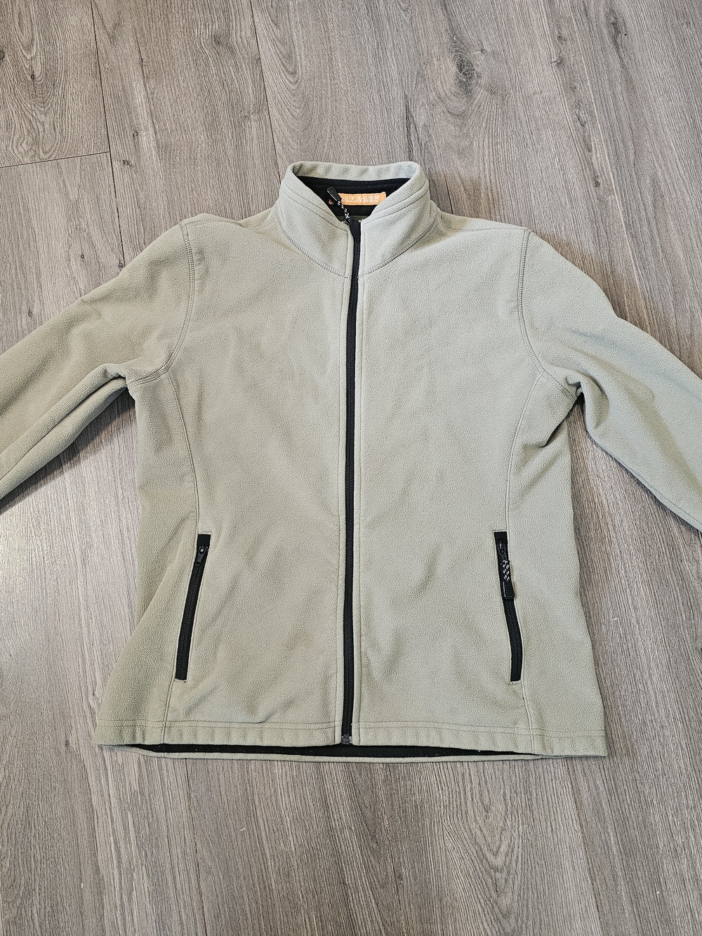 Eddie Bauer Light Sage Full-Zip Fleece Jacket